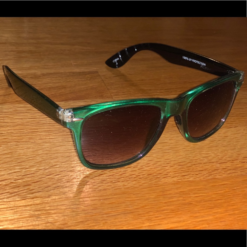 Green sunglasses